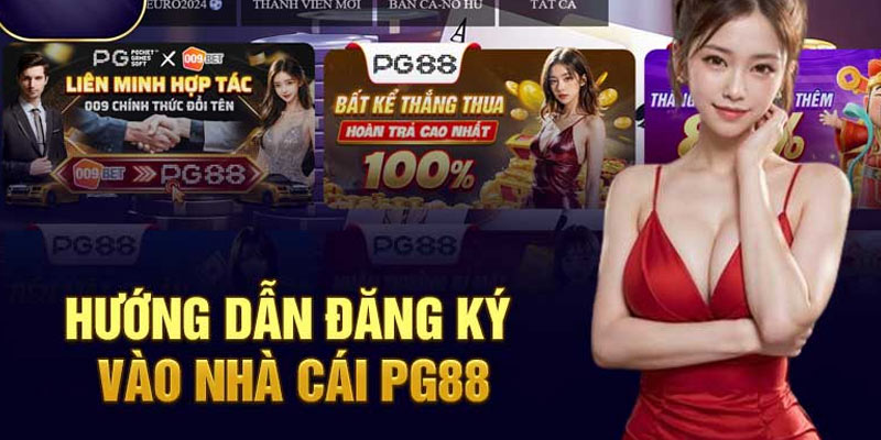 Đăng ký tại trang chủ chính thức của PG888